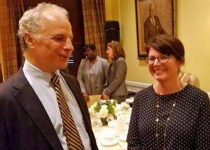 Alex Schwartz, Rachel Fee, Rubin Academy dinner,    Sept192016